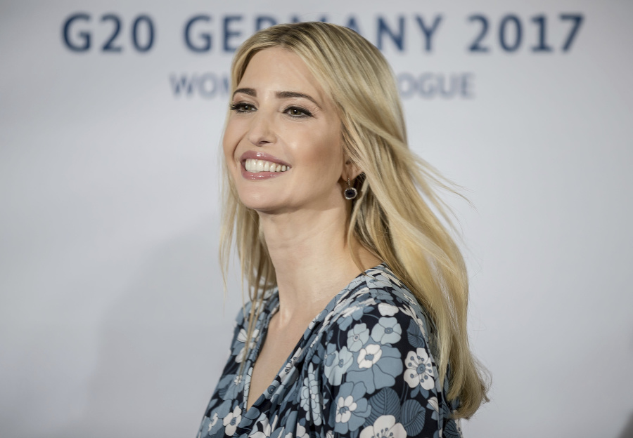 Ivanka Trumpová pricestovala do