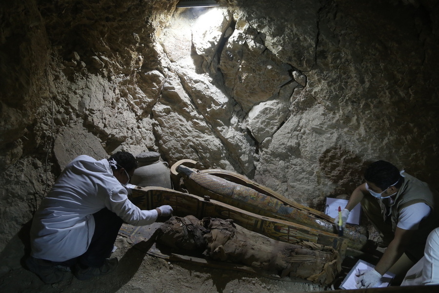 Egyptskí archeológovia objavili v