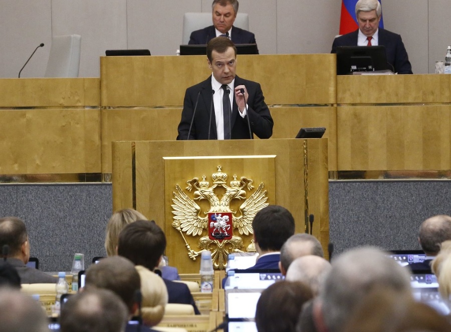Ruský premiér Dmitrij Medvedev