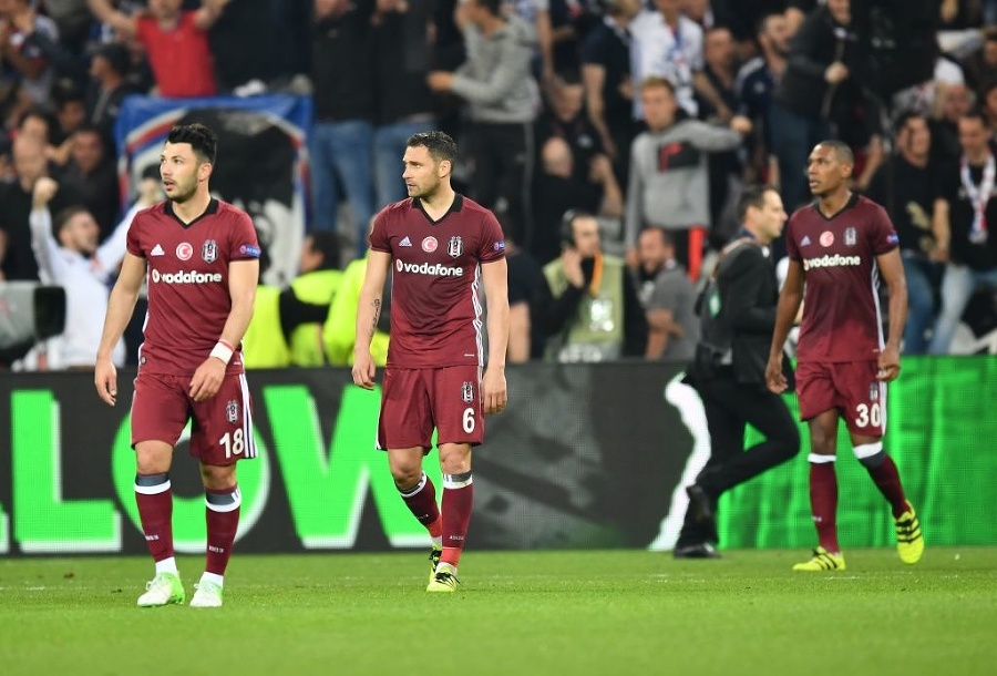 Hráči Besiktasu Istanbul v