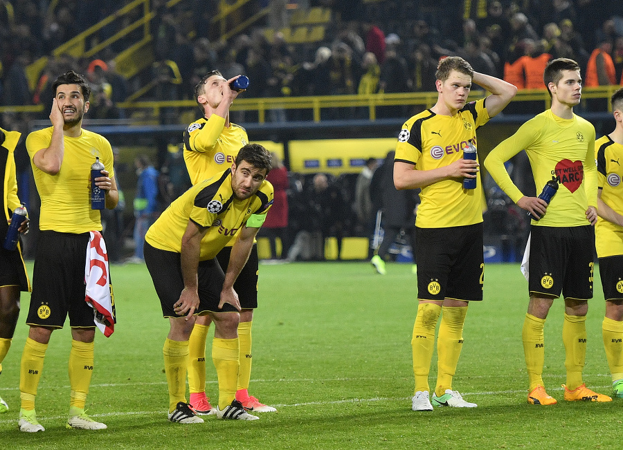 Futbalisti Dortmundu cítili z