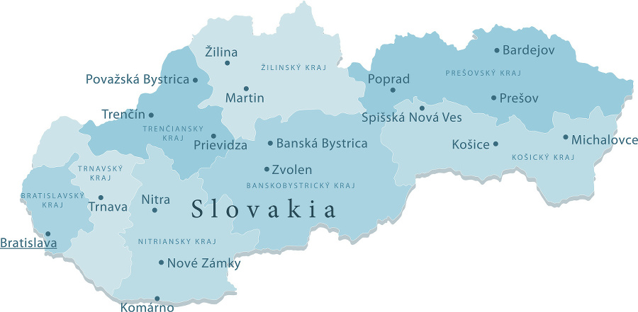 Poznáte skratky slovenských okresov?