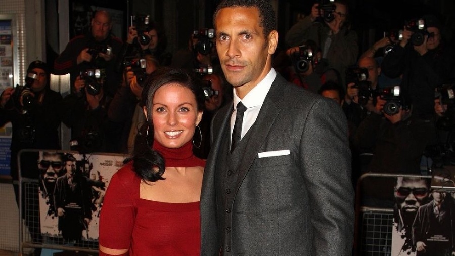 Rio Ferdinand s manželkou