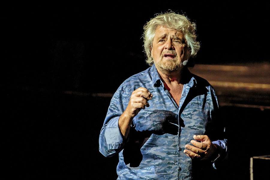 Beppe Grillo v Taliansku