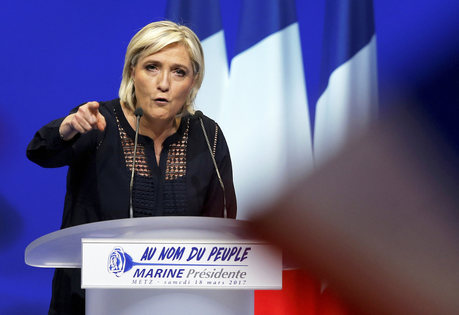 Marine Le Penová vo