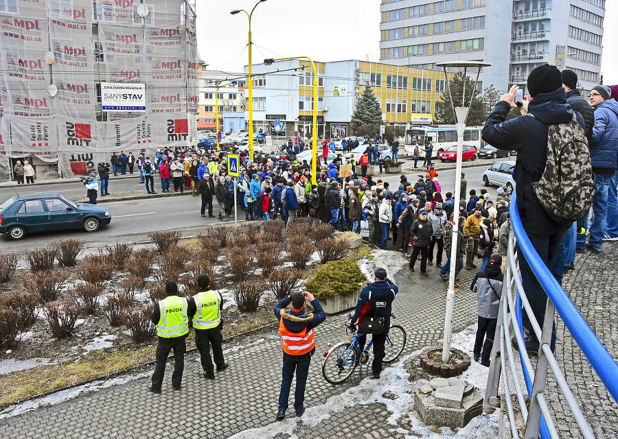 V Prešove protestujú za