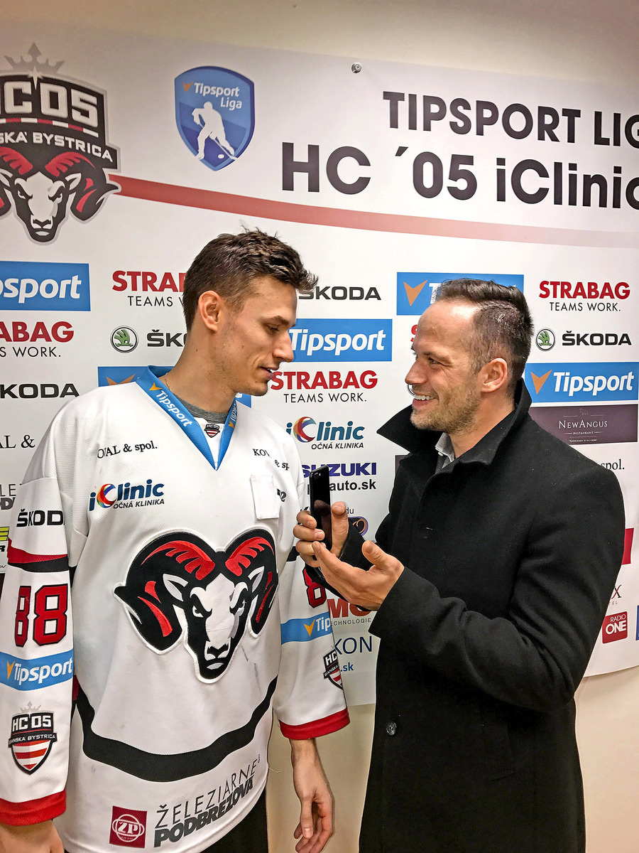 NOVINÁR: Pašek po zápase s Novými Zámkami vyspovedal útočníka Baranov Bortňáka.