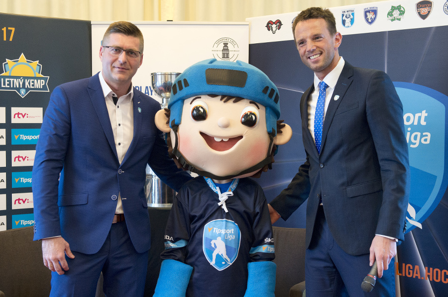 Maskot hokejovej Playoff.