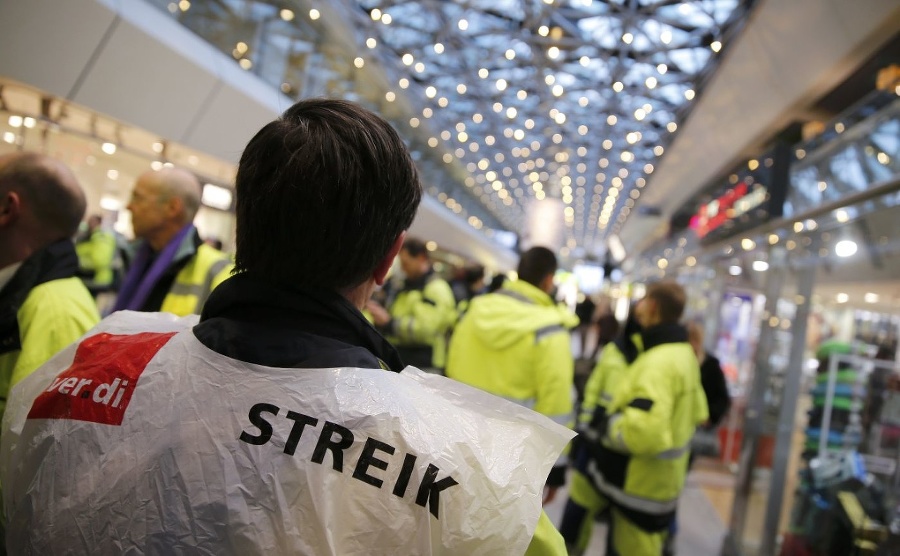 Štrajk na berlínskych letiskách