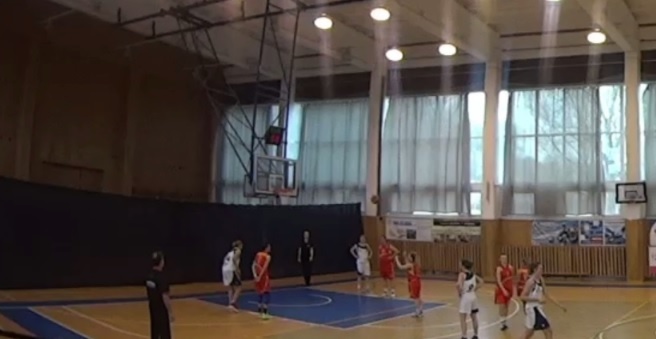 Basketbalový zápas v českej