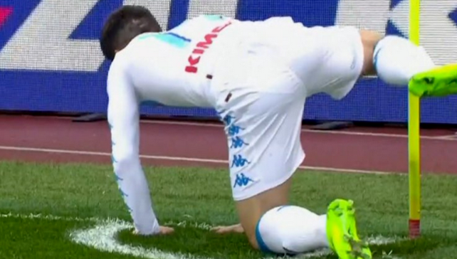 Mertens oslávil gól skutočne