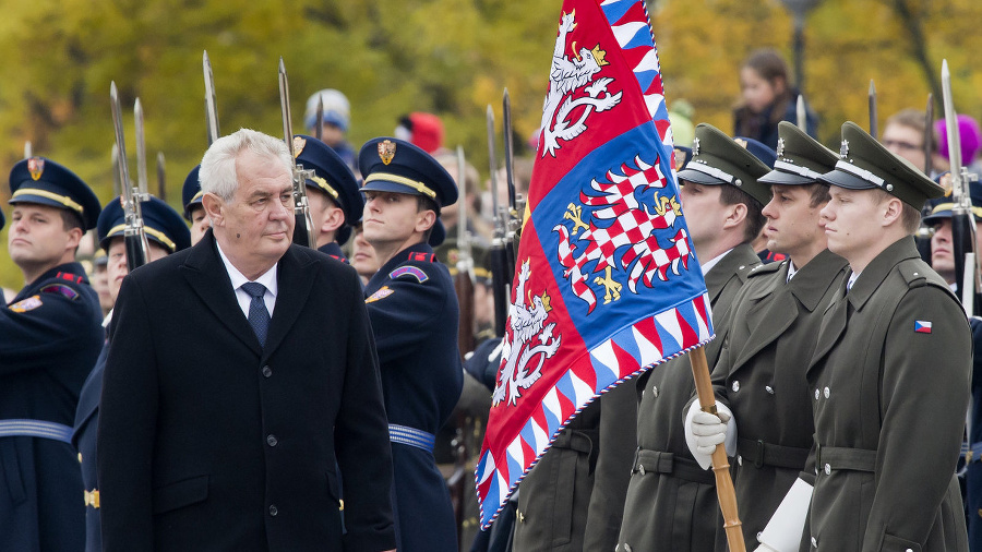 Český rezident Miloš Zeman