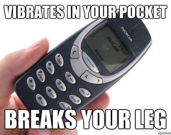 Keď vibruje Nokia 3310