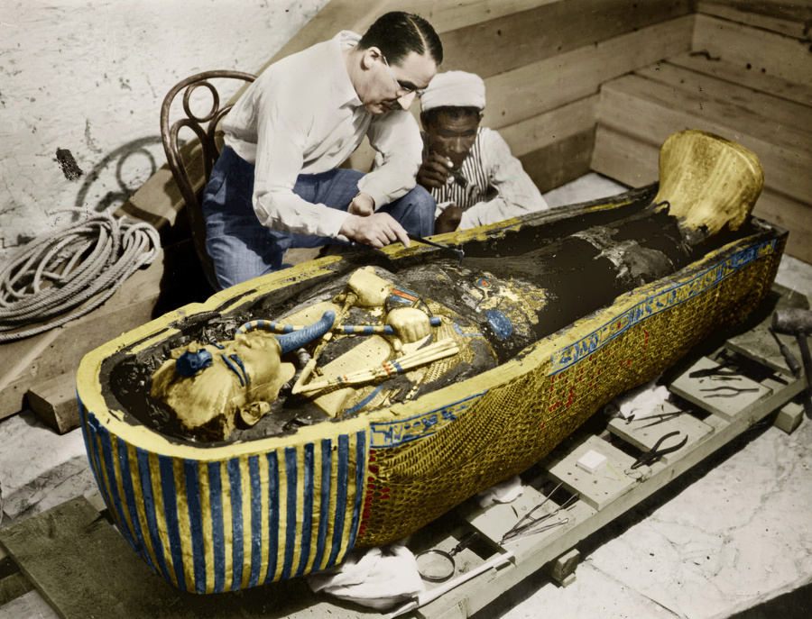 Tutanchamon: Sarkofág skrýval múmiu