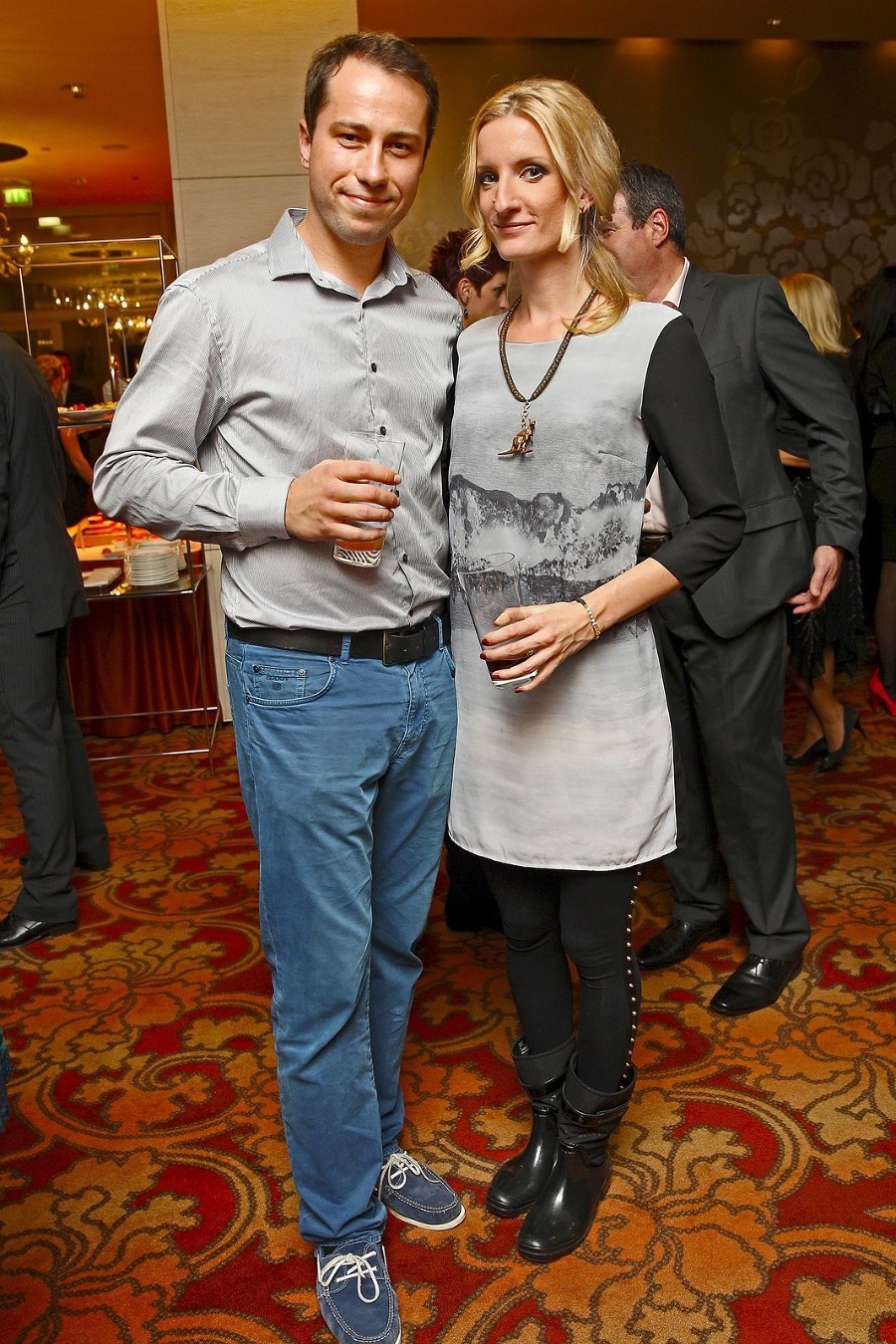 Peter Modrovský a Adela Banášová.