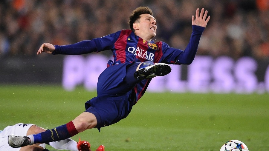 Útočník Barcelony Lionel Messi