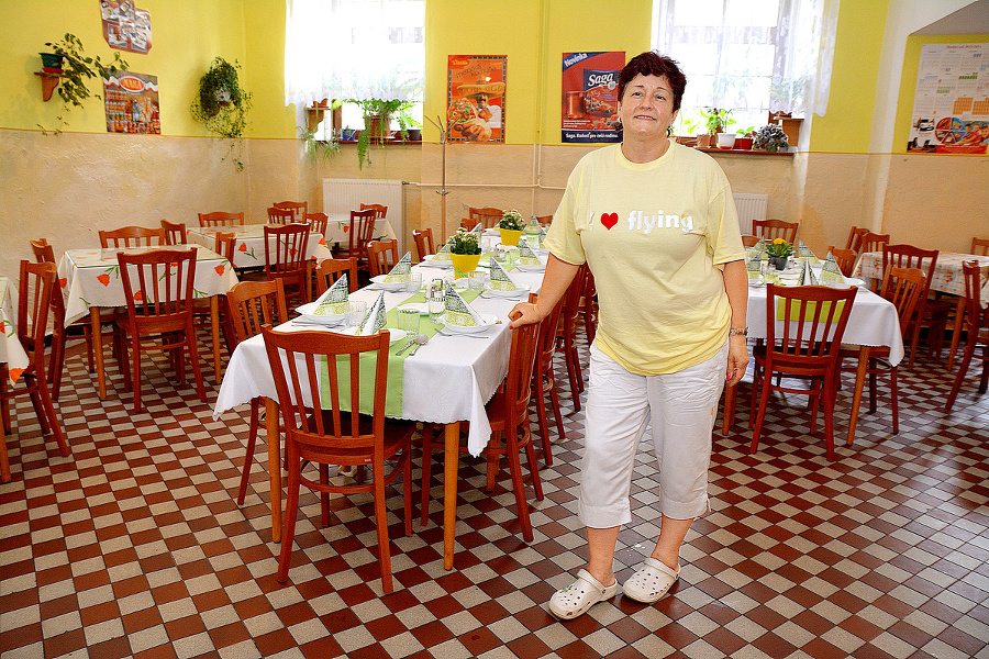Vedúca školskej jedálne Iveta Hintošová