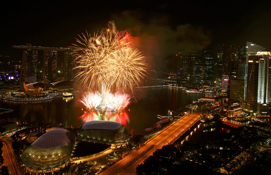 Singapur predviedol ohromnú svetelnú