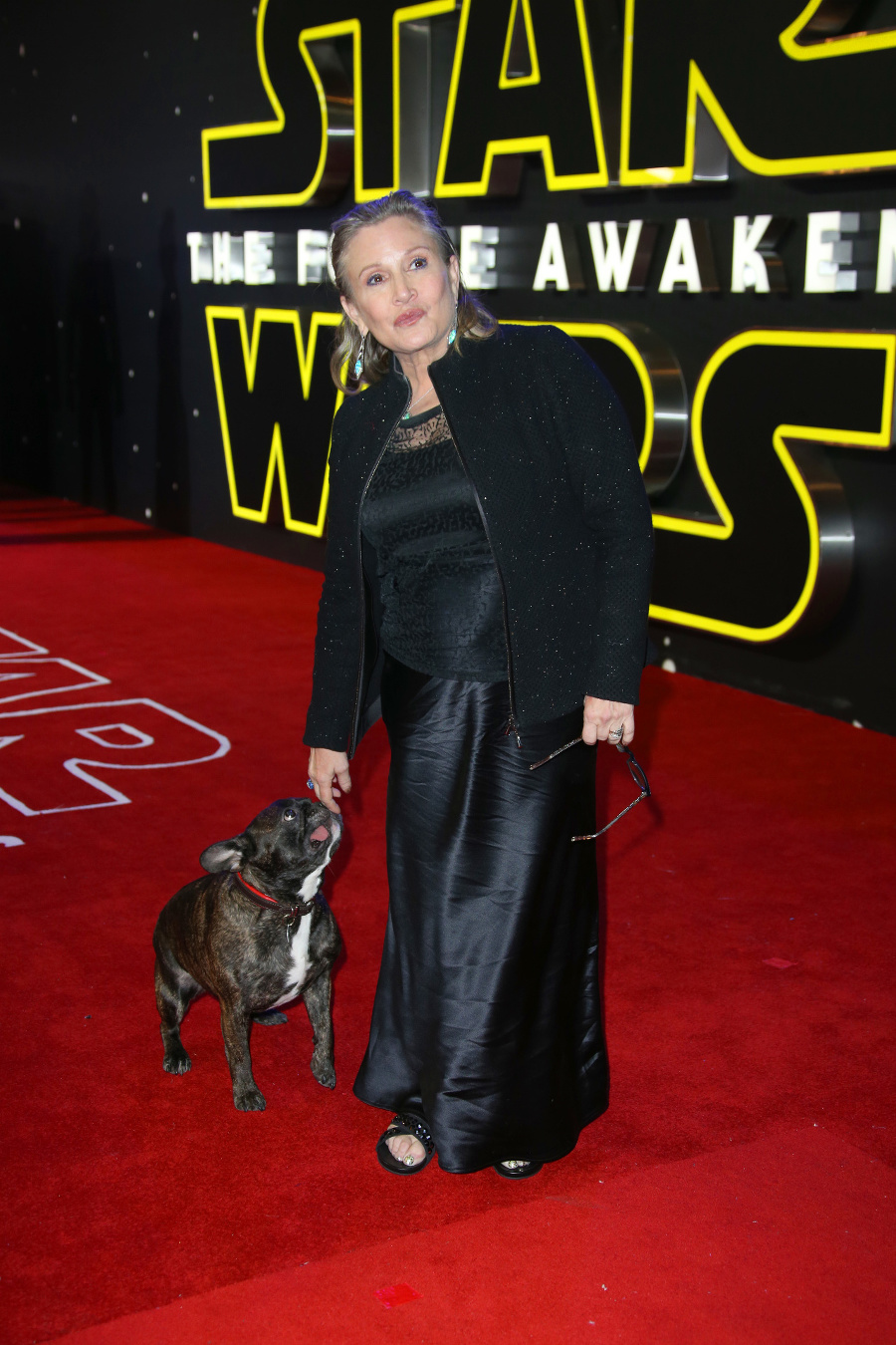 Carrie Fisher sa objavila