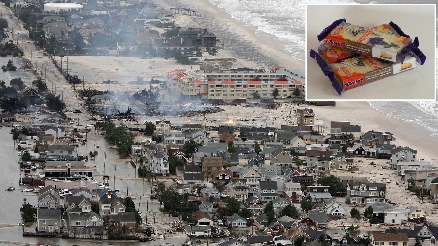 Hurikán Sandy sa pre