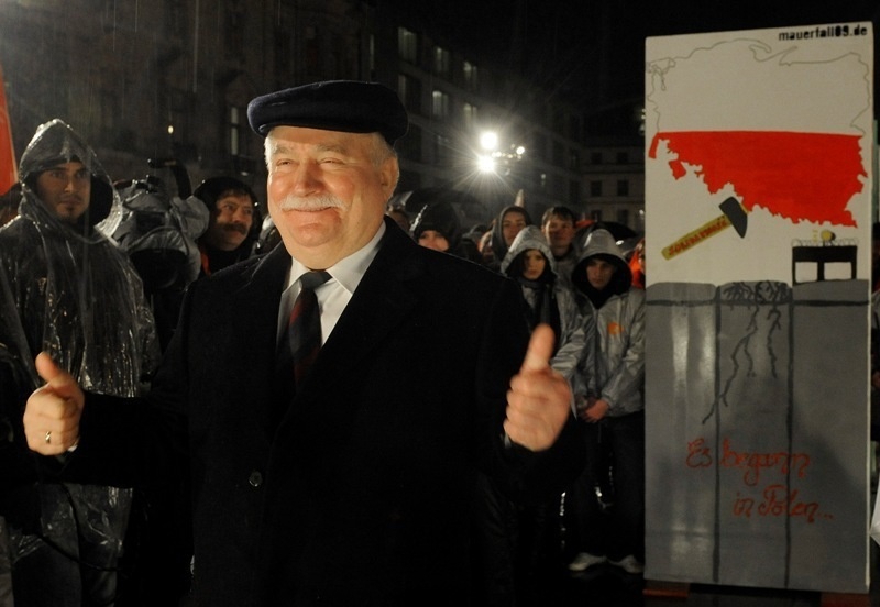 Lech Walesa si vychutnal