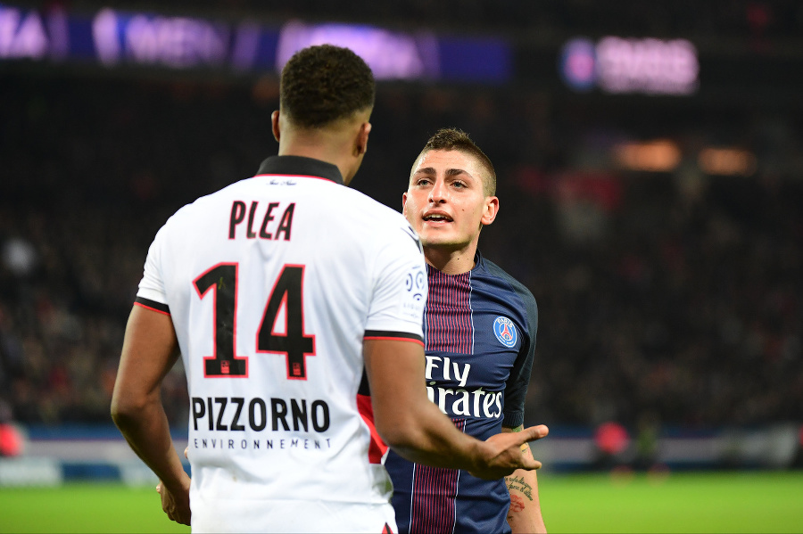 Marco Verratti (vpravo) si