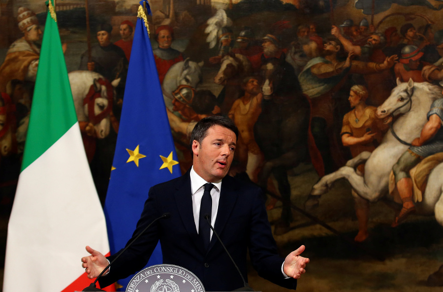 Renzi podporoval novú reformu.