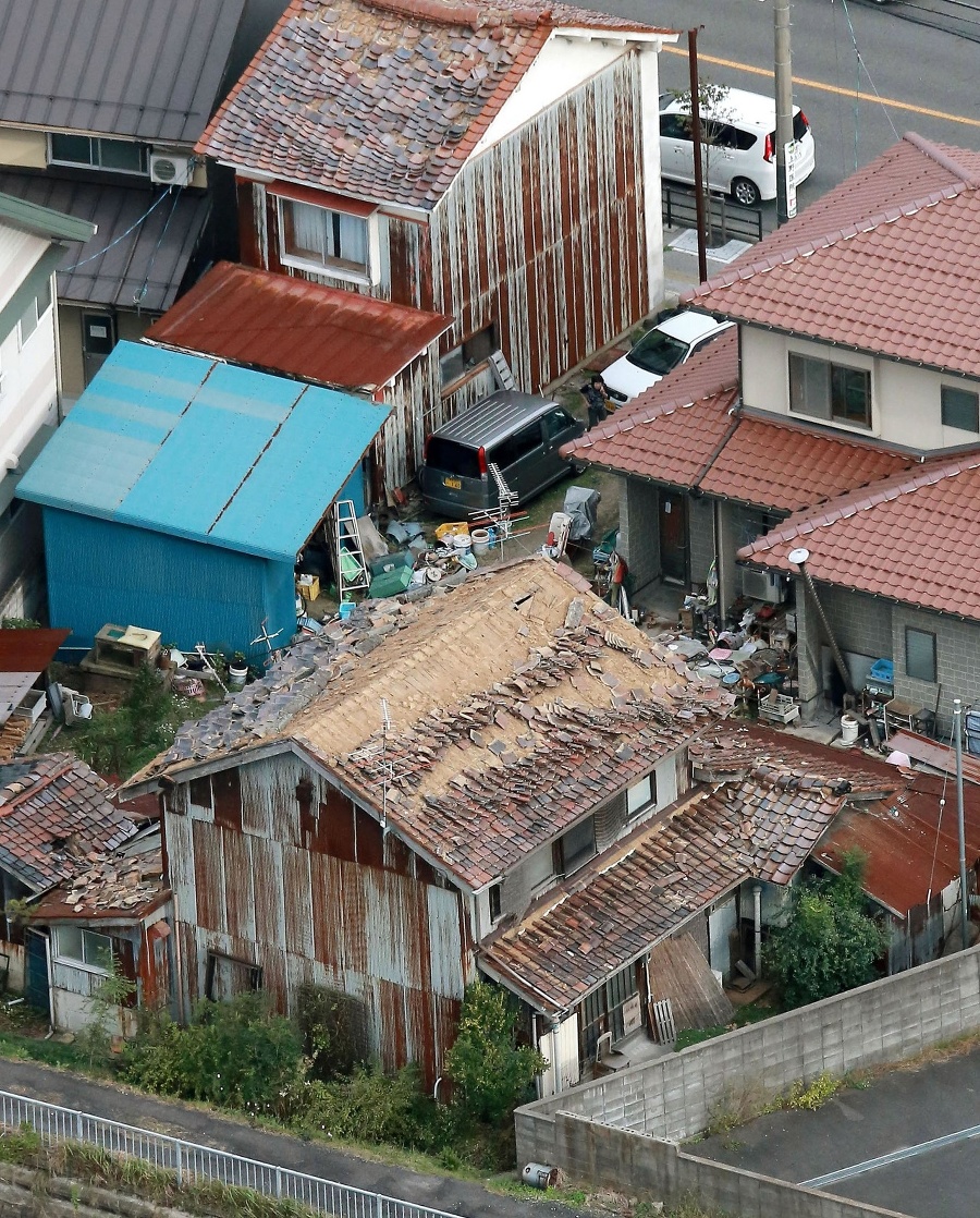 Zemetrasenie v Japonsku v