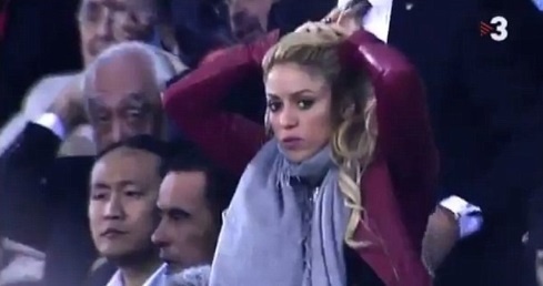 Shakira prežívala zápas veľmi