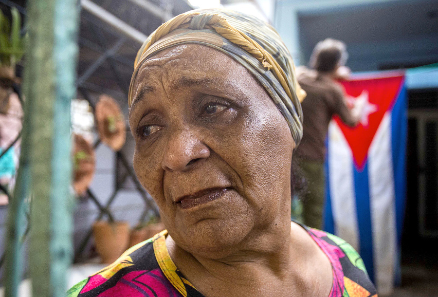 Kubánčanka Rafaela Vargas smúti