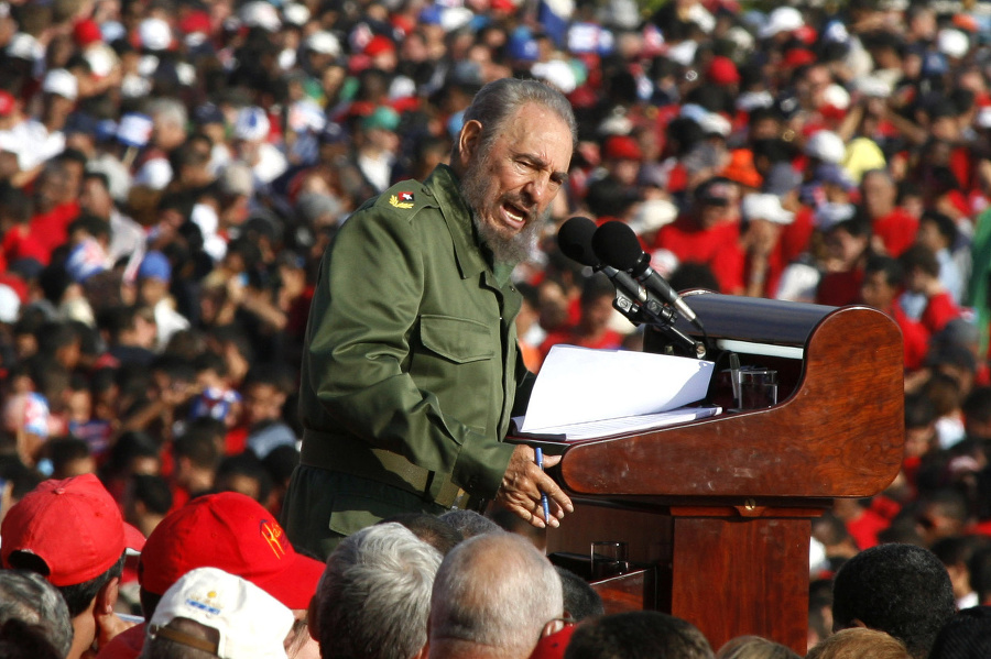 Fidel Castro vládol na