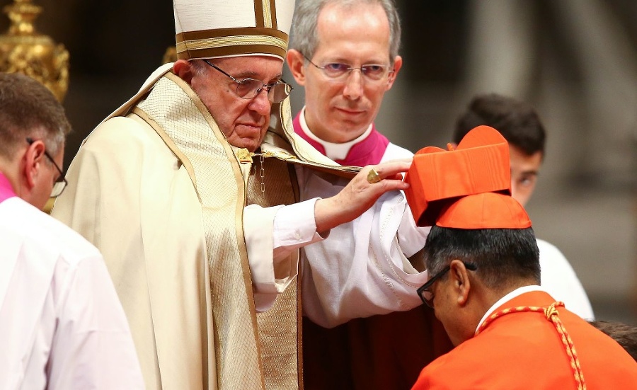 Pápež vymenoval nových kardinálov.