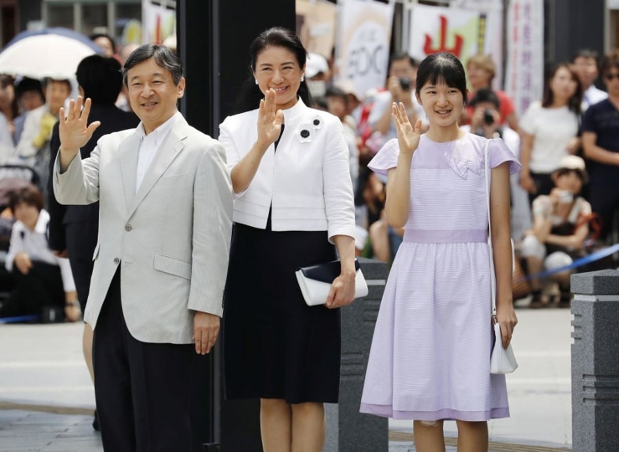 Japonský korunný princ Naruhito,