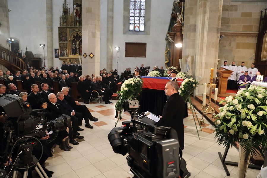 Štátny pohreb prezidenta Michala