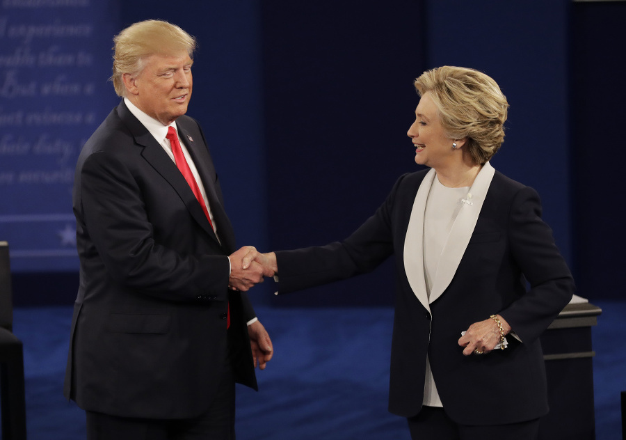 Donald Trump a Hillary