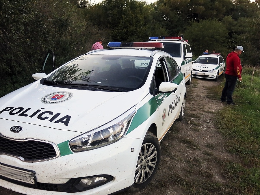 Policajti pri družstve vykopali mŕtvy dobytok.