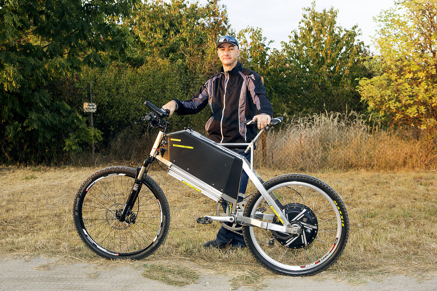 Konštruktér elektrobicykla Martin Takáč