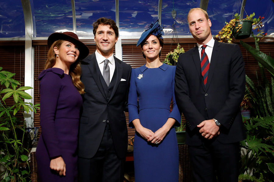 Kráľovská rodina navštívila Kanadu.
