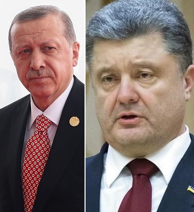 Erdogan, Porošenko