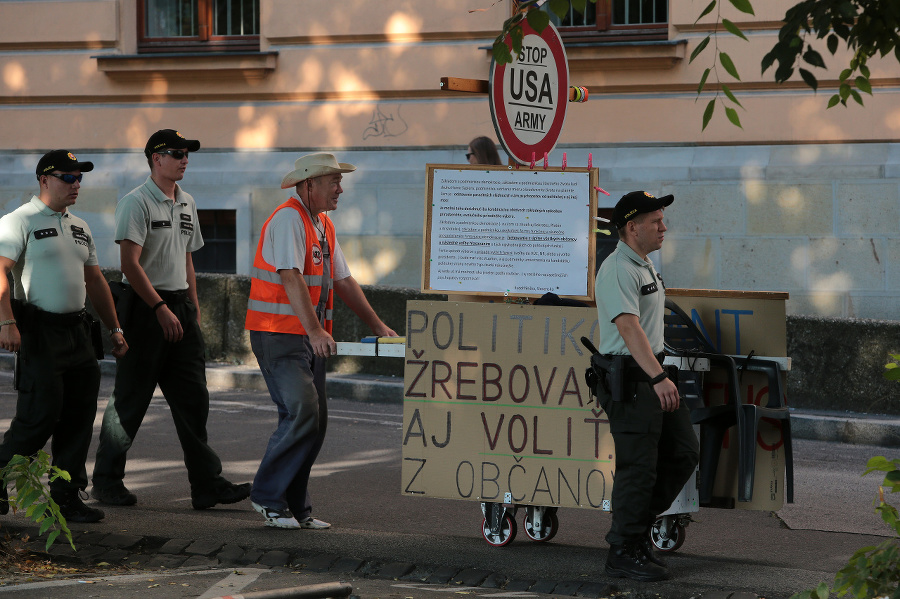 Situácia v Bratislave počas