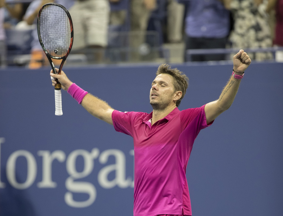 Stanislas Wawrinka sa teší