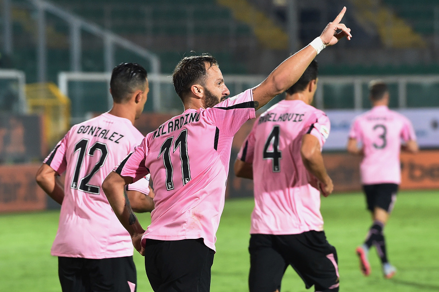 Palermskí futbalisti hrávajú v