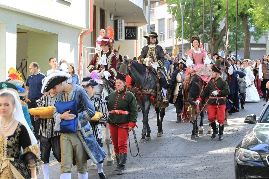 Korunovačné slávnosti v Bratislave.