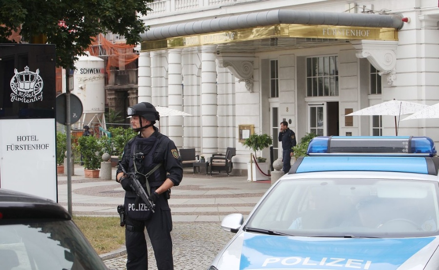 Nemecká polícia hotel Fürstenhof