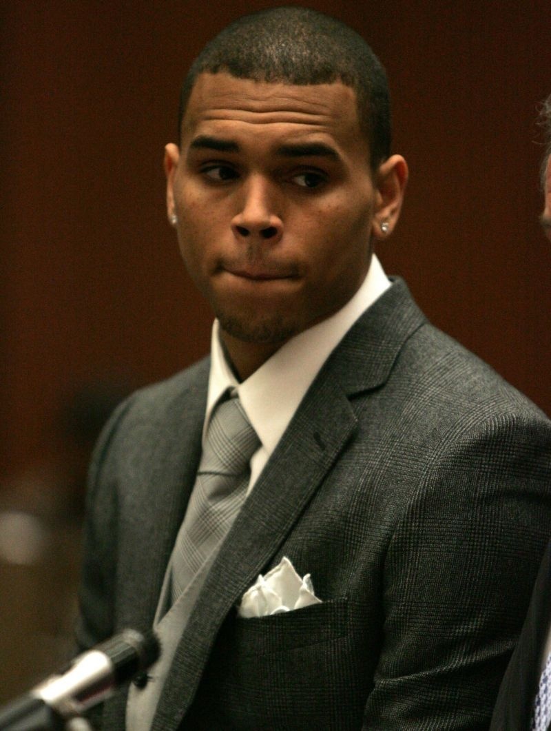 Chris Brown na súde