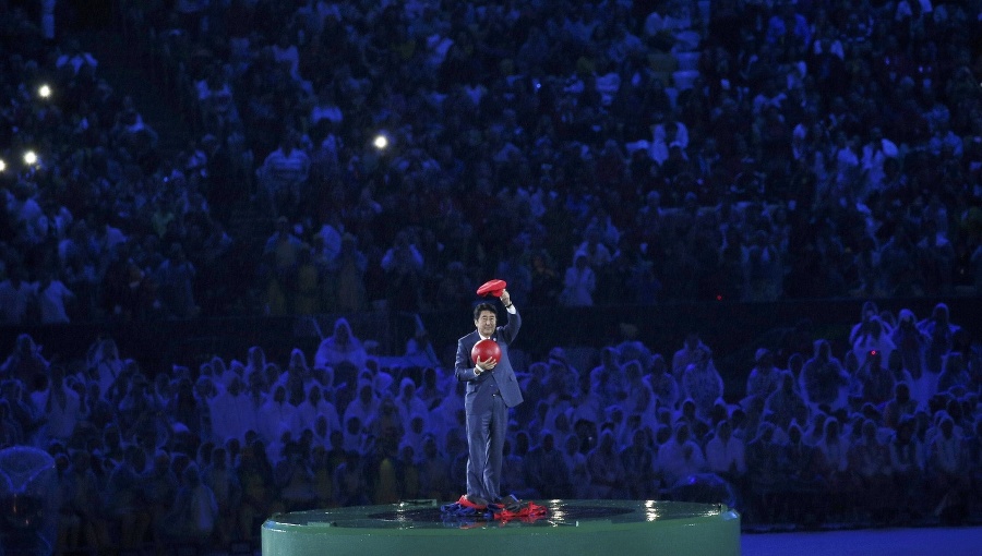 Momentka zo záverečného ceremoniálu