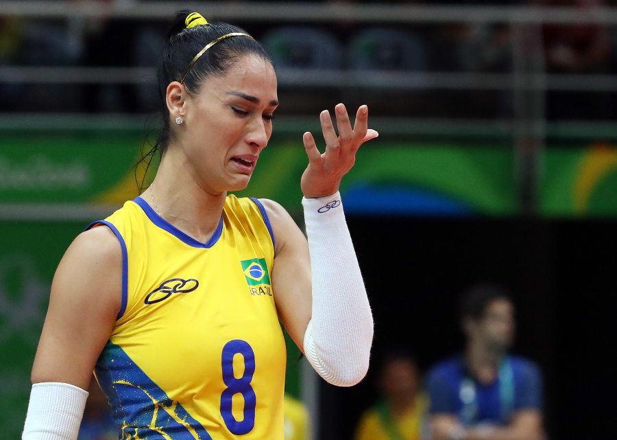 Brazílska volejbalistka Jaqueline de