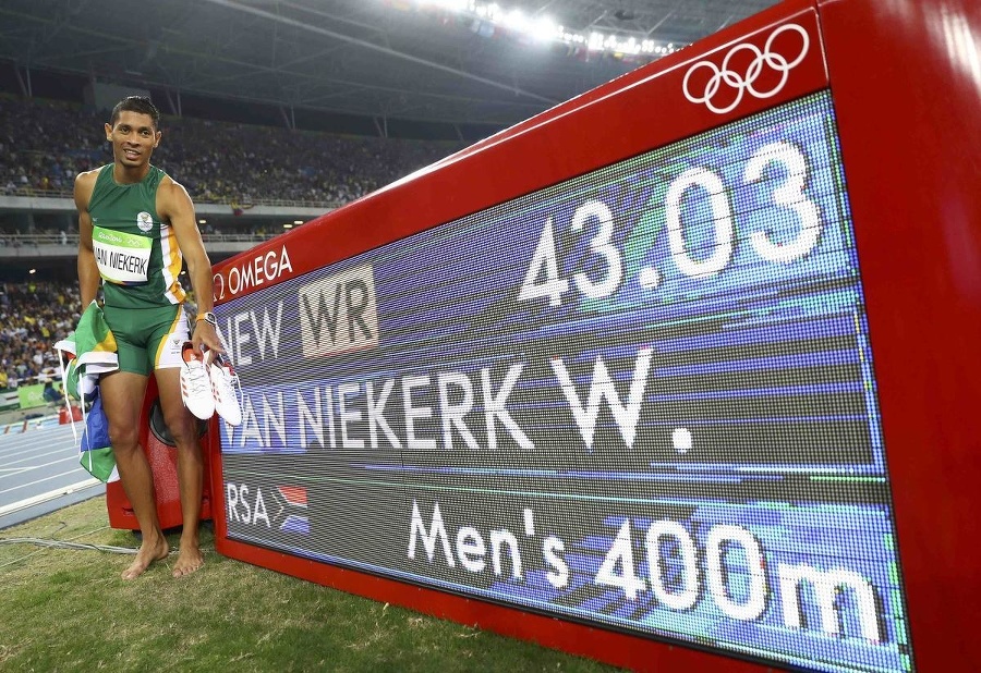 Juhoafričan Wayde Van Niekerk