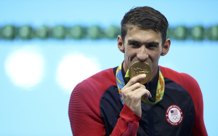 Michael Phelps získal už