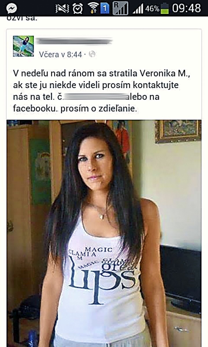 Veronikini priatelia po nej